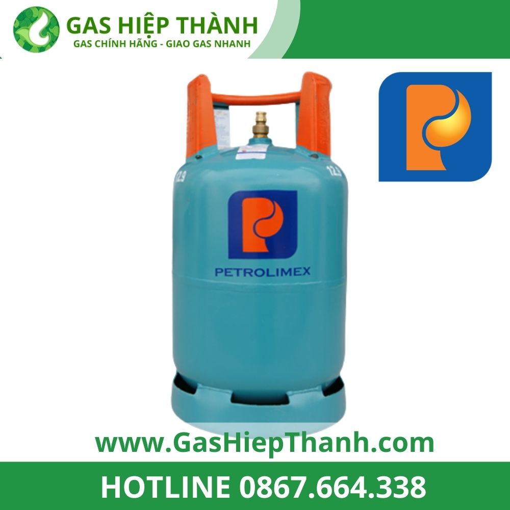 Bình Gas PetroLimex 12kg Van chụp, tay cam Quận Tân Phú