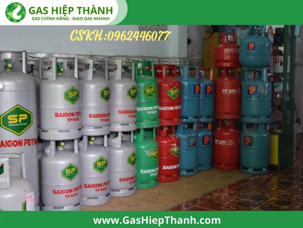 bình gas Saigon Petro 12kg tại Gas Hiệp Thành
