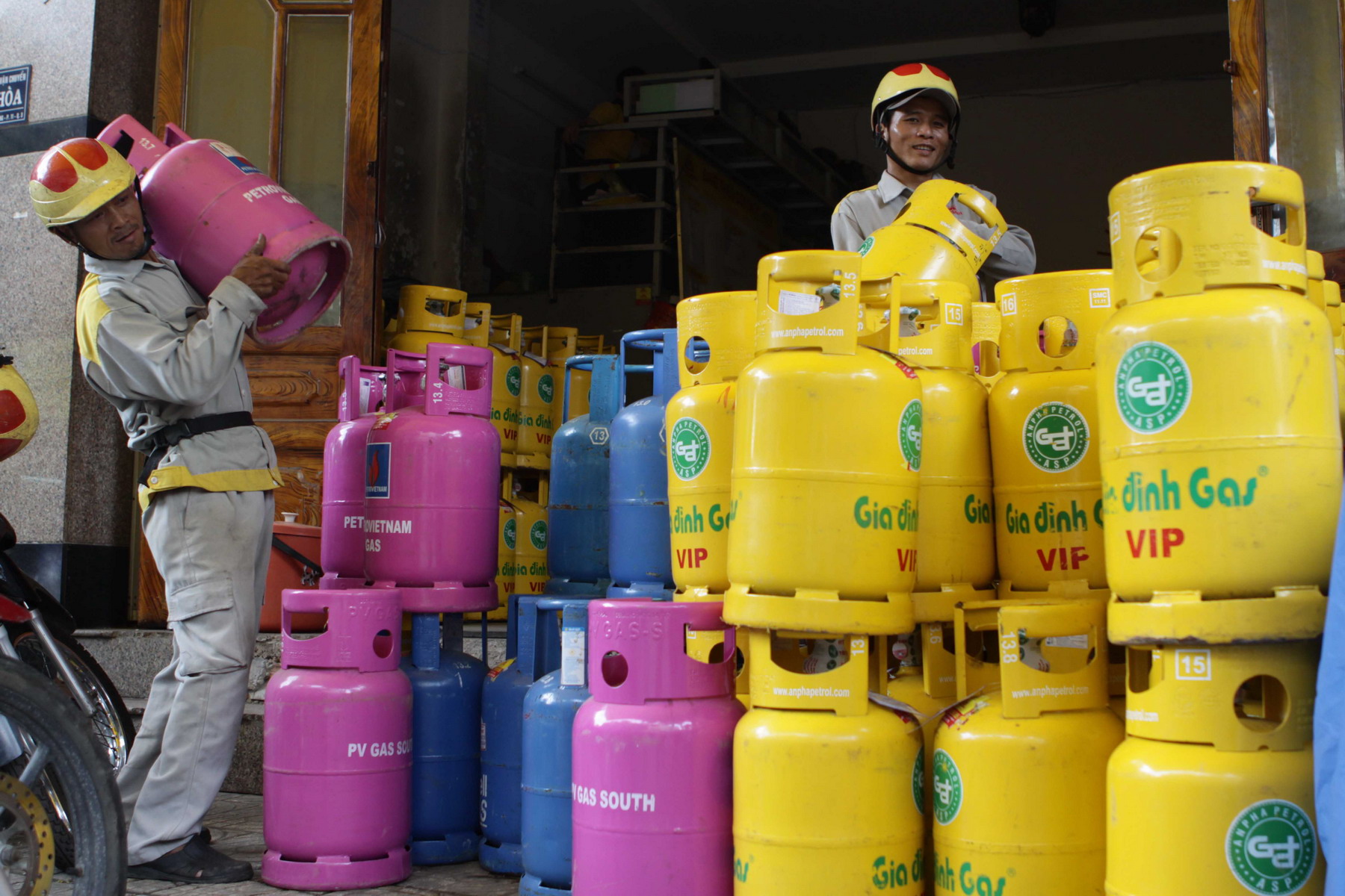 sản phẩm bình gas gia đình 12kg của Gas Bình Minh Tân Phú