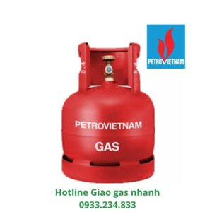 Bình Gas Petro VietNam 6kg màu đỏ