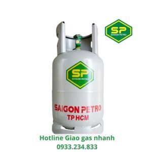 Bình Gas Saigon Petro 12 Kg Màu Xám