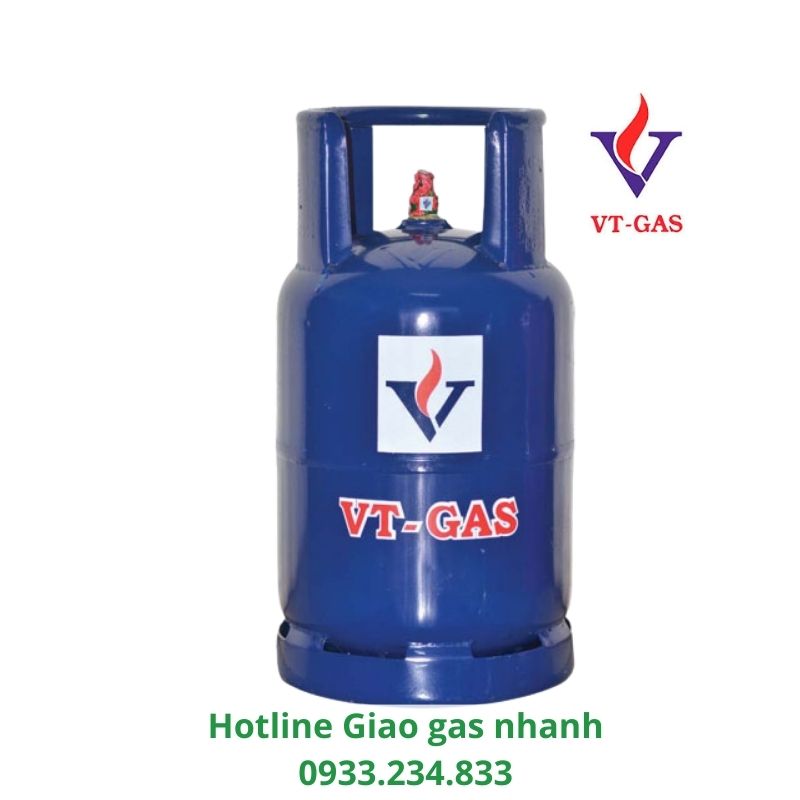 Bình gas VT Gas 12kg màu xanh đen
