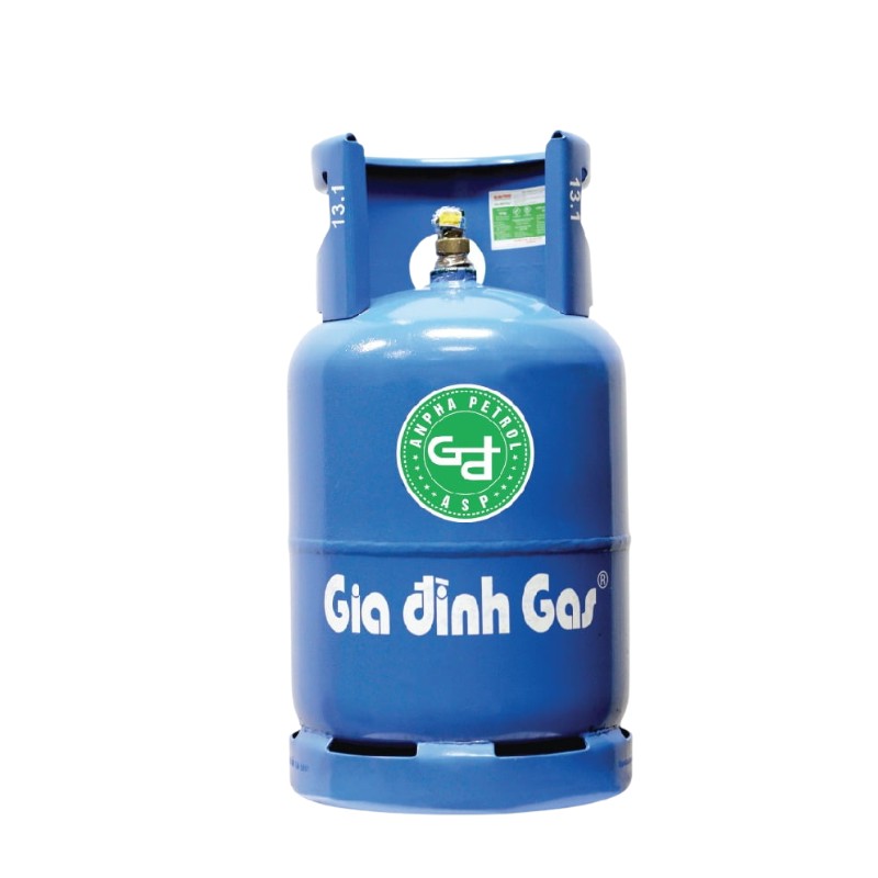 Bình gas Gia Đình 12kg màu xanh Dương – GAS BÌNH MINH