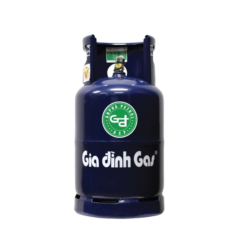 Bình gas Gia đình 12kg màu xanh – GAS BÌNH MINH